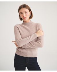 NAADAM - Basic Cashmere Mockneck Sweater - Lyst