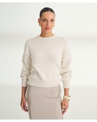 NAADAM - Cotton Relaxed Crewneck Sweater - Lyst