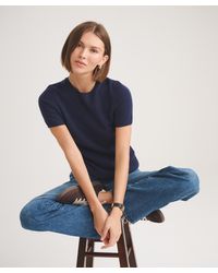 NAADAM - Basic Cashmere Short Sleeve Sweater - Lyst