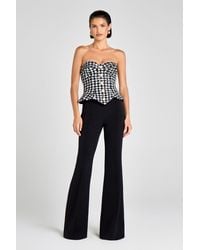 Nadine Merabi - Maya Check Top - Lyst