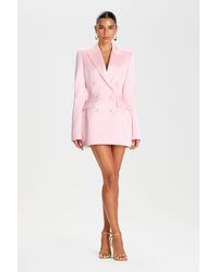 Mini - Nadine Merabi Monica Blazer Dress - Lyst