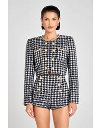 Jacket - Nadine Merabi Remy Check - Lyst