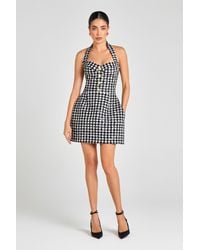 Nadine Merabi - Esme Check Dress - Lyst