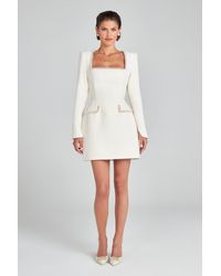 Nadine Merabi - Natalie Ivory Dress - Lyst