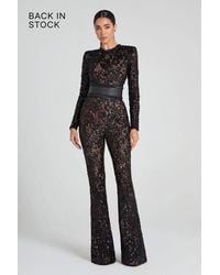 Nadine Merabi - Bella Jumpsuit - Lyst