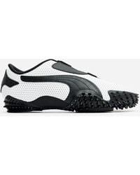 PUMA - Mostro perforated leather | - Lyst