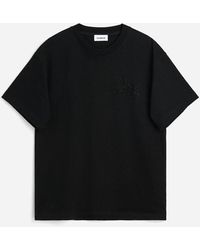 Soulland - Kai beaded t-shirt - Lyst