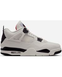 Nike - Nike air jordan 4 retro "flight club" | blanc | taille: 35,5 - Lyst
