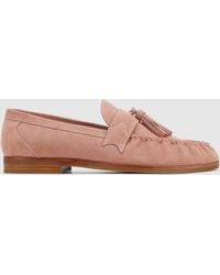 Naked Wolfe - Cow Suede Loafers - Lyst
