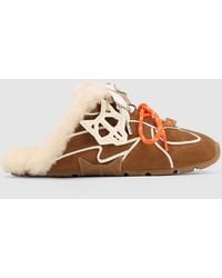 Naked Wolfe - Adorn Tan Suede - Lyst