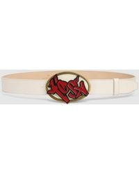 Naked Wolfe - Italian Leather Belt - Lyst