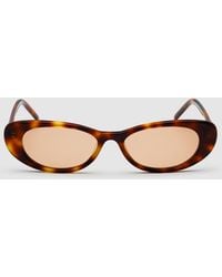 Naked Wolfe - Alexa Tortoiseshell Sunglasses - Lyst