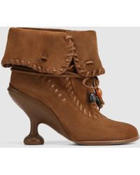 Naked Wolfe - Bonnie Tan Suede - Lyst