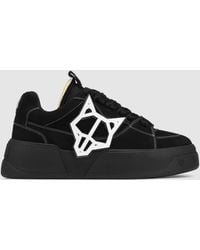 Naked Wolfe - Signature Padded Mesh Skate Sneakers - Lyst