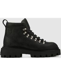 Naked Wolfe - Resort Black Stone Wash Leather - Lyst