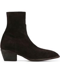 Naked Wolfe Man - Italian Suede Western Boots - Lyst