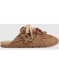 Naked Wolfe - Admire Khaki Suede - Lyst