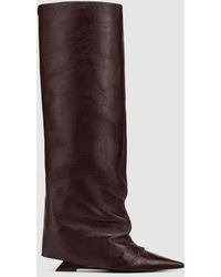 Naked Wolfe - Stated Burgundy Leather - Lyst