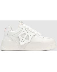 Naked Wolfe - Leather Skate-Inspired Chunky Sneakers - Lyst