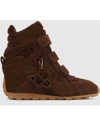 Naked Wolfe - Element Croc Suede - Lyst