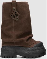 Naked Wolfe - Disturb Chocolate Suede - Lyst