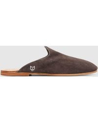Naked Wolfe - The Jet Mule Suede - Lyst