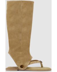 Naked Wolfe - Sammy Camel Suede - Lyst