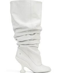 Naked Wolfe - Nappa Leather Pointed-Toe Boots - Lyst