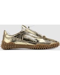 Naked Wolfe - Island Metallic Crinkle Cow Leather - Lyst