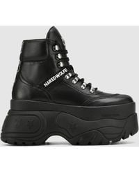 Naked Wolfe - Spike Black Leather - Lyst