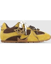 Naked Wolfe - Adored Mustard Suede - Lyst