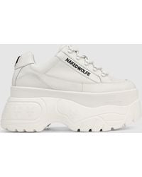 Naked Wolfe - Sprinter White Leather - Lyst