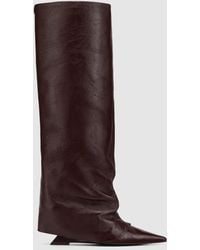 Naked Wolfe - Stated Burgundy Leather - Lyst