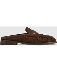 Naked Wolfe - Slipper Scrunch Suede - Lyst