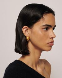 Nanushka The Forbidden Cloister Earrings - Metallic