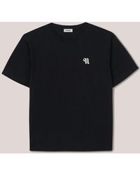 Nanushka Logo T-shirt - Black