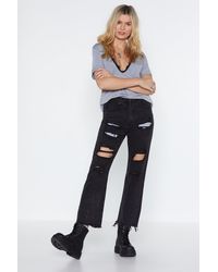 nasty gal ripped jeans