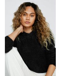 Nasty Gal Capuchon sweater wit casual uitstraling Mode Sweaters Capuchon sweaters 