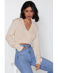 tie up loose ends cropped knit cardigan