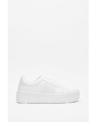 nasty gal white trainers