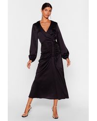 steal the spotlight satin dress
