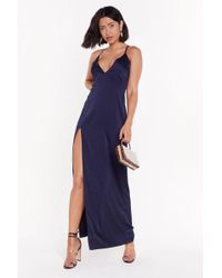 look at you satin maxi dress