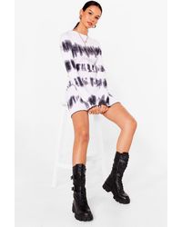 mixed check block heel cleated biker boot