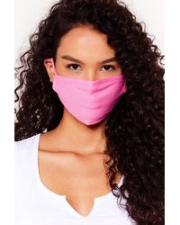 Nasty Gal Non-surgical Fashion Face Mask - Pink