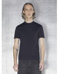Neil Barrett - Minimalist Tecno Knit T-shirt - Lyst