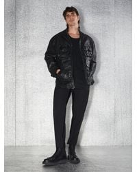 Neil Barrett - Washed Leather Jacket - Lyst