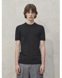 Neil Barrett - Tecno Slim Knit T-shirt - Lyst