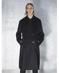 Neil Barrett - Double-breasted Long Coat - Lyst