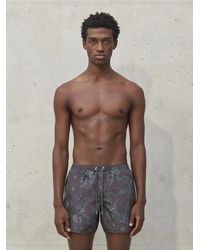 Neil Barrett - "bold Flowers" Swim Shorts - Lyst