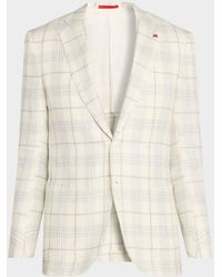 Isaia - Apos;S Plaid Wool Single-Breasted Sport Coat - Lyst